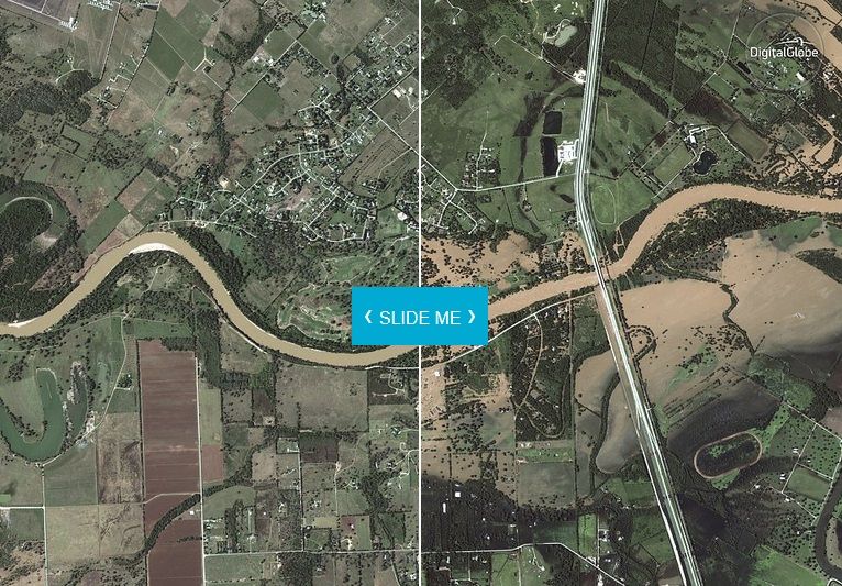 Revelan imágenes satelitales de Texas tras el paso de Harvey - inundaciones-texas4