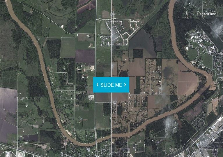 Revelan imágenes satelitales de Texas tras el paso de Harvey - inundaciones-texas5