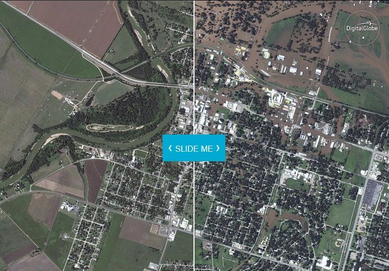 Revelan imágenes satelitales de Texas tras el paso de Harvey - inundaciones-texas6