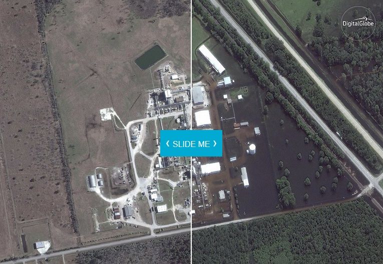 Revelan imágenes satelitales de Texas tras el paso de Harvey - inundaciones-texas7