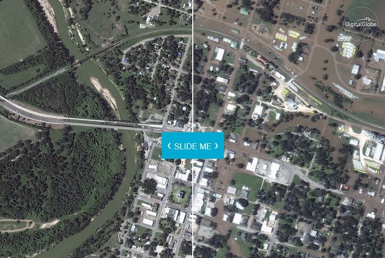 Revelan imágenes satelitales de Texas tras el paso de Harvey - inundaciones-texas8