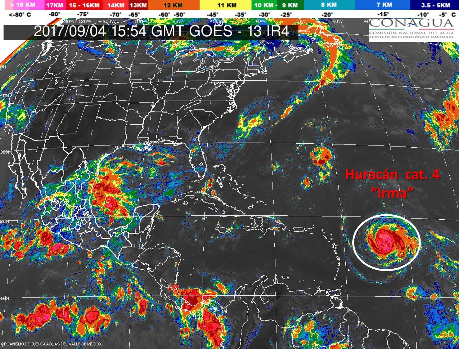 Declaran estado de emergencia en Florida por huracán Irma - irma-h-2