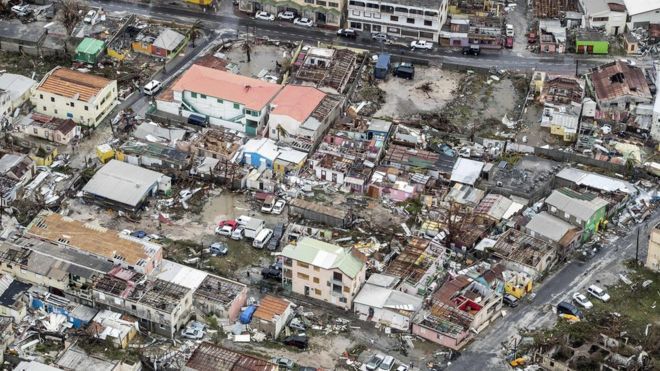 Irma deja al menos ocho muertos y varias islas devastadas a su paso por el Caribe - irma-st-martin