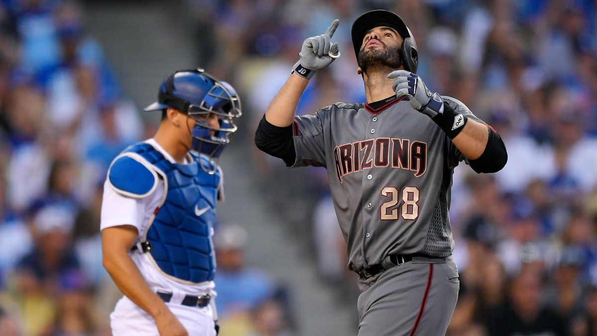 J.D. Martínez pega cuatro jonrones y Arizona vapulea a los Dodgers - jd-martinez
