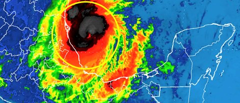 Huracán Katia alcanza categoría 2