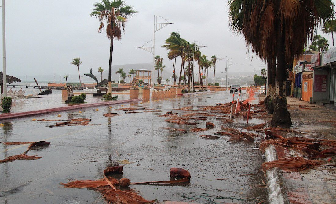 Limpian desechos del huracán Odile en mar de BCS - lidia-2-1