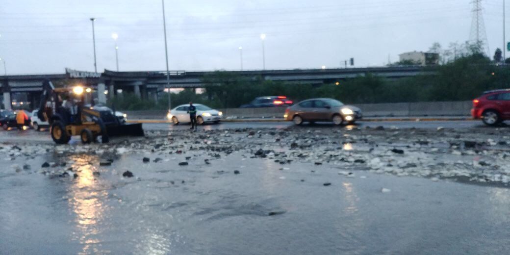 Habilitan centro de atención para afectados por lluvias en Guadalupe, NL