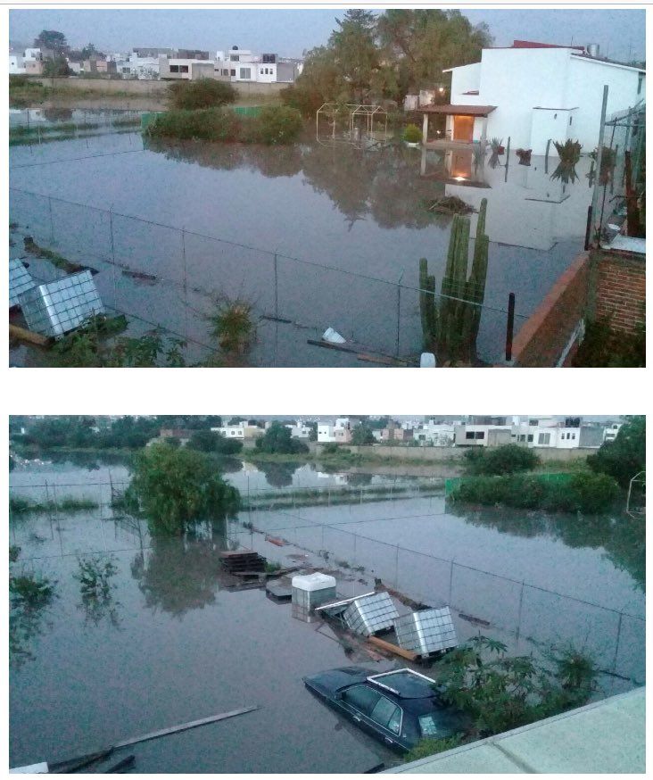 Lluvias dejan un muerto en Querétaro - lluvias-queretaro-6