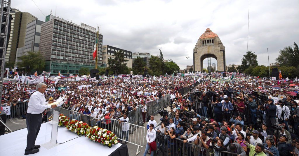 Monreal no asiste a mitin de López Obrador en el Monumento a la Revolución - lopez-obrador