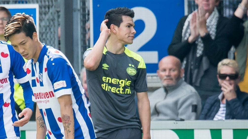 Tres partidos de suspensión para Hirving Lozano