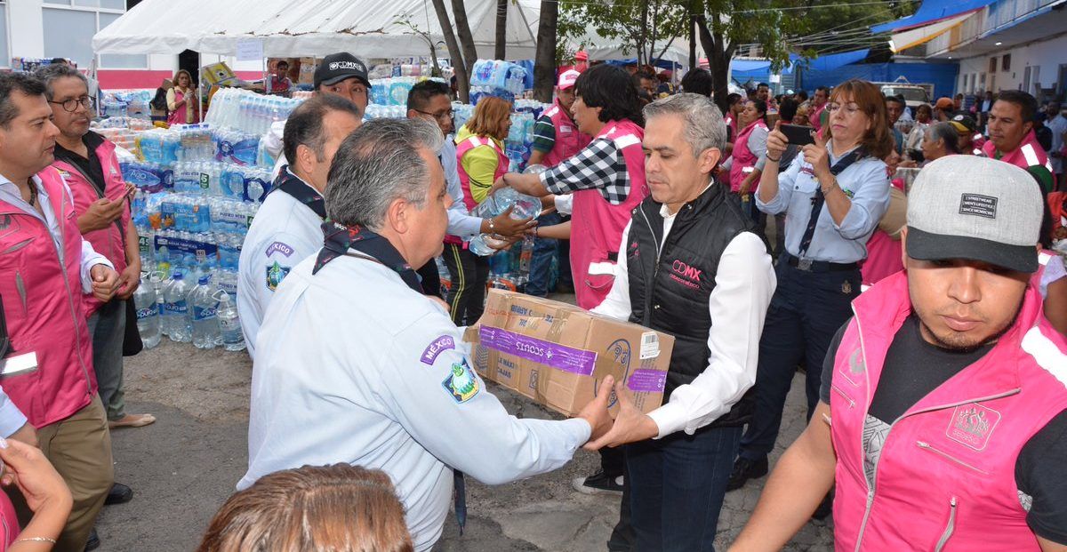 Balance del gobierno de la Ciudad de México tras sismo