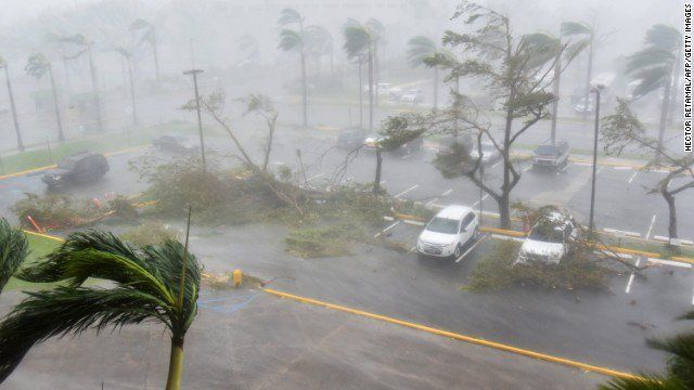 Huracán María destruye cientos de casas en Puerto Rico