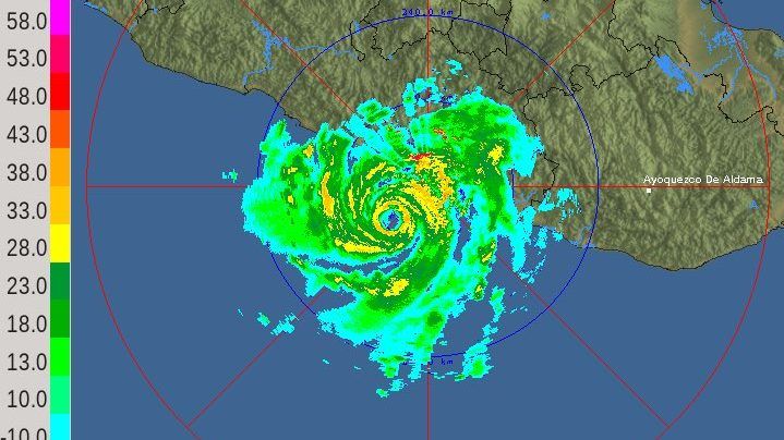 Max se convierte en huracán. Tocará tierra en Guerrero