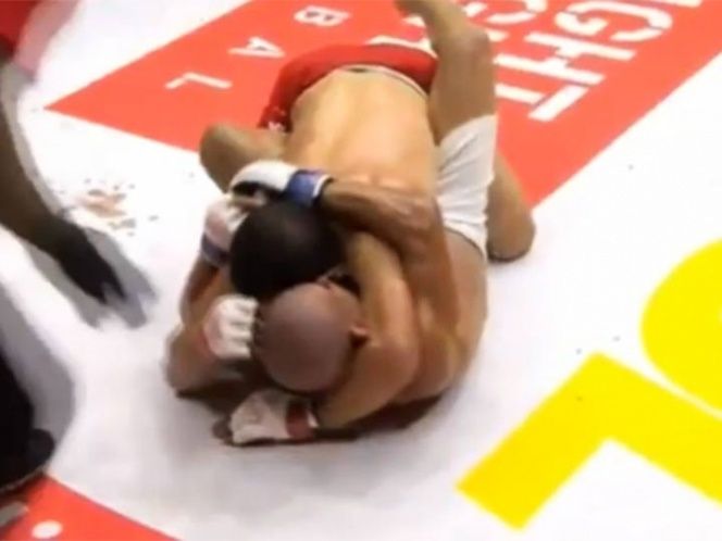 #Video Peleador de MMA muerde a oponente y abandona el octágono