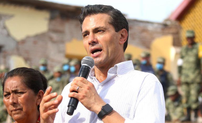 Fija EPN tres objetivos de ayuda a damnificados por el sismo