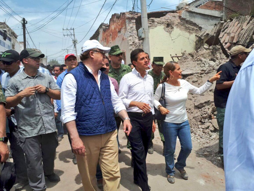 Peña Nieto supervisará trabajos tras sismo en Morelos - peña-nieto-morelos