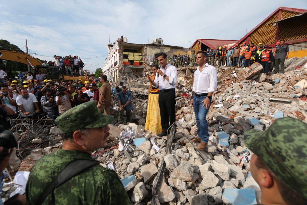 Peña Nieto supervisará trabajos tras sismo en Morelos