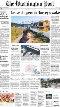 TLC, Malala y Harvey en primeras planas - portadas-1-sept-wp