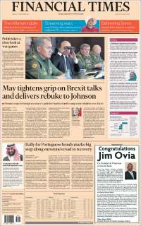 Uber, Cabify, TLC y Trump en primeras planas - portadas-19-sept-financial