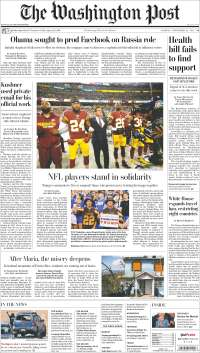 Regreso a clases, Merkel y Trump en primeras planas - portadas-25-sept-twp