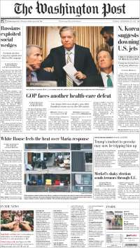 Sismo en México y Merkel en primeras planas - portadas-26-sept-twp