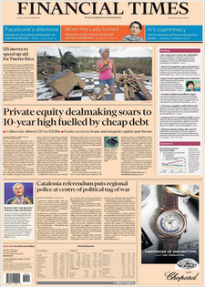 Colegio Enrique Rébsamen y Steve Scalise en primeras planas - portadas-29-sept-financial