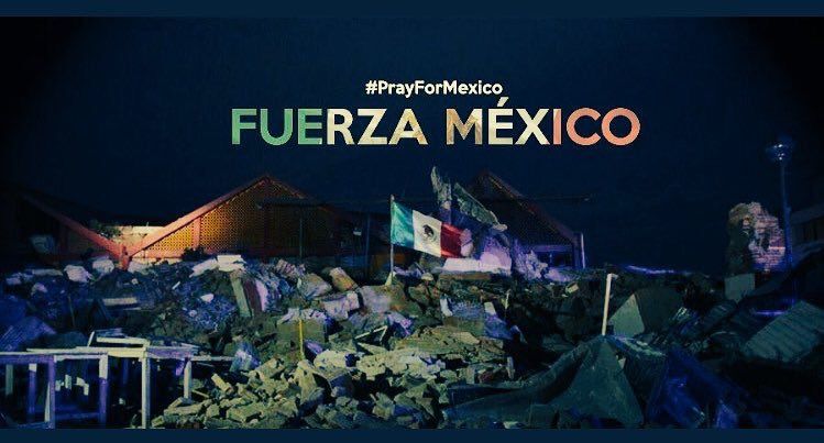 #PrayForMexico encabeza las tendencias mundiales en Twitter