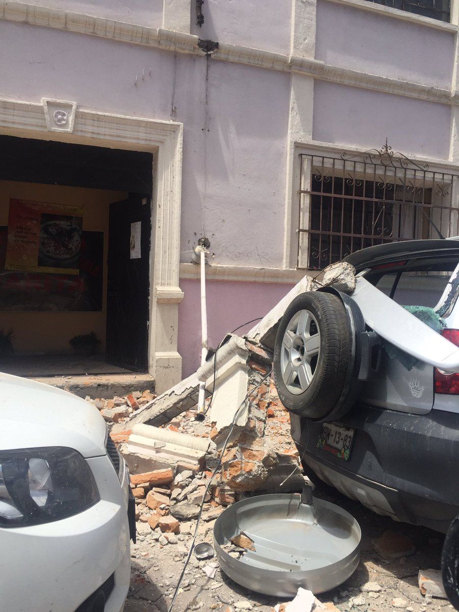Sismo magnitud 7.1 causa daños en Puebla - puebla-2
