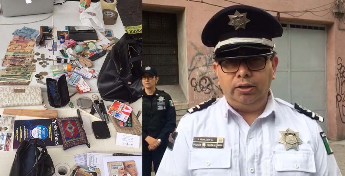 Policía Federal entrega dinero y objetos hallados entre escombros