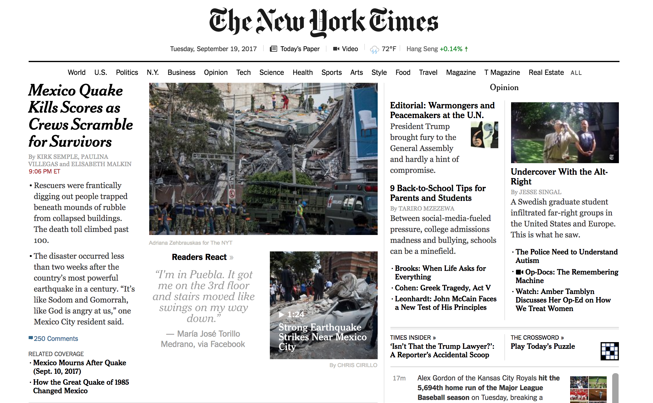 Reacciones en el mundo tras sismo en México - reacciones-int