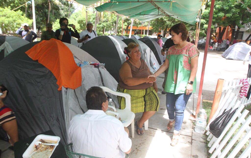 Hemos ido al 90 por ciento de comunidades afectadas por sismo: Robles
