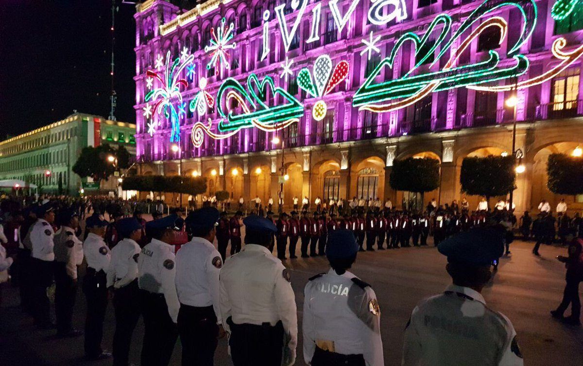 Saldo blanco tras Grito de Independencia en la Ciudad de México