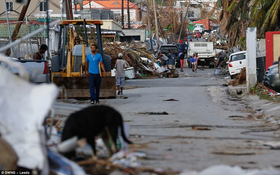 #Fotos Destrucción de la isla de San Martín tras paso de Irma - san-martin-1
