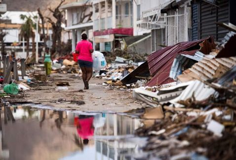 La devastación que Irma dejó en San Martín La devastación que Irma dejó en San Martín