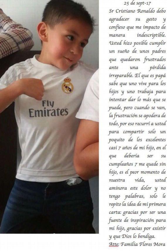 Santiago Flores, el fan número 1 de Cristiano Ronaldo - santí-2