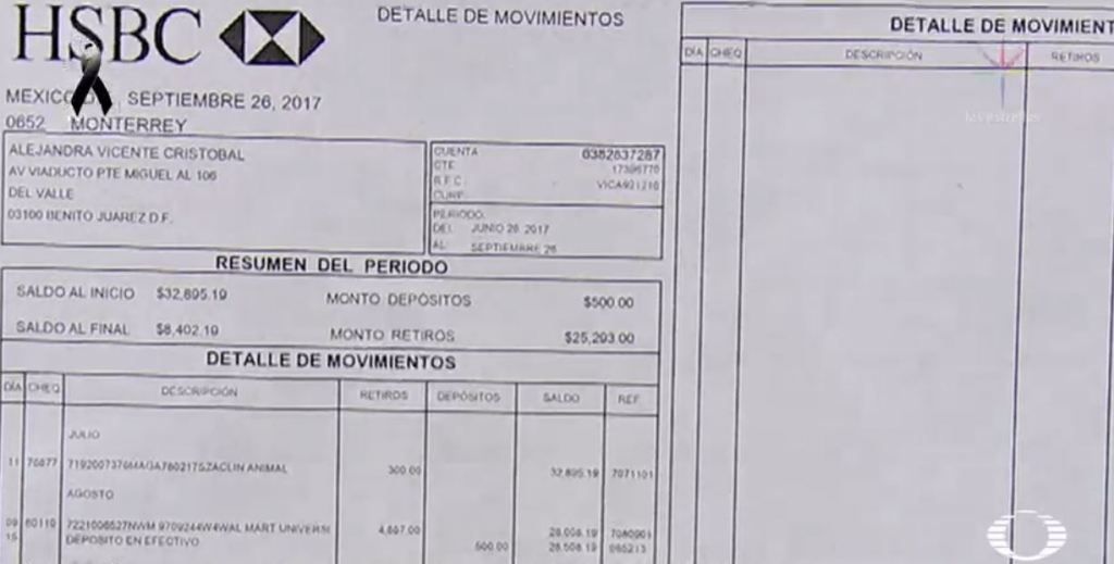 Roban tarjeta de joven muerta en sismo y gastan sus ahorros - sara-best-buy