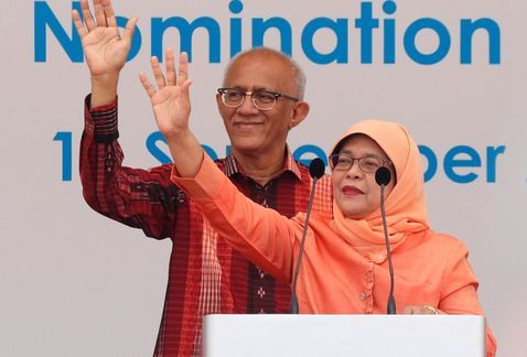 Musulmana se convierte en presidenta de Singapur