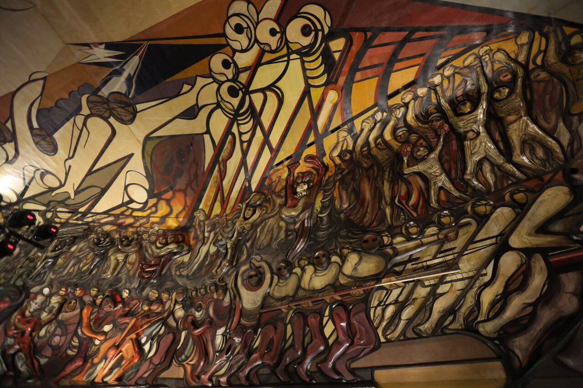 Anuncian rehabilitación de Polyforum Siqueiros