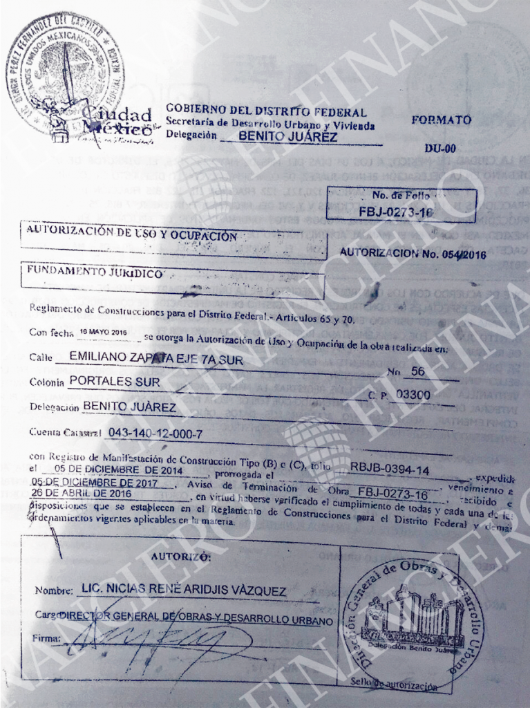 Director de obras regresa y aprueba construcción de edificio que colapsó en BJ - sismo-aprobación-767x1024