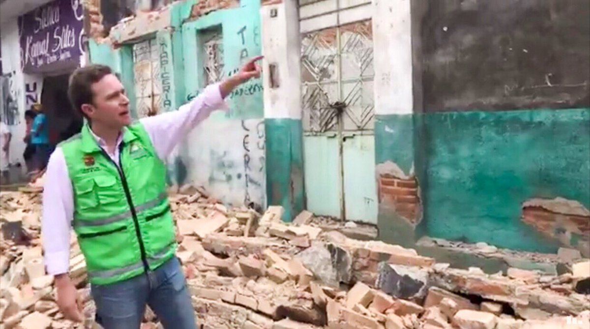 Dos sismos sacuden a Chiapas