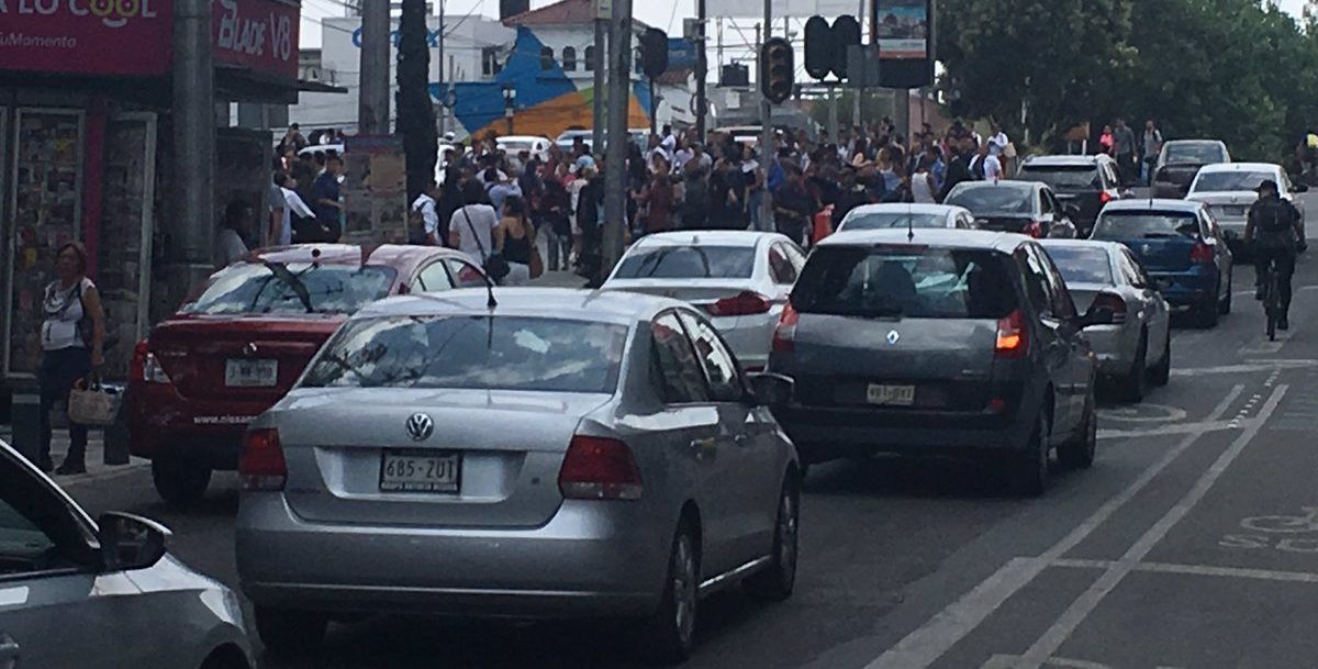 Semarnat pide no usar vehículos en inmediaciones de derrumbes