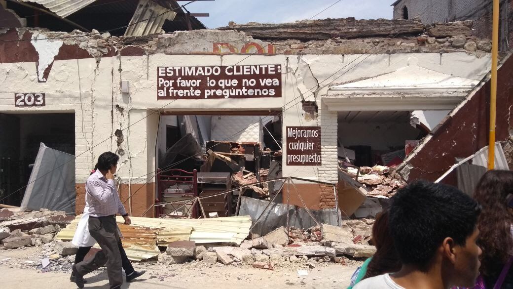 Fuertes daños en Morelos tras impacto de sismo - sismo-jojutla