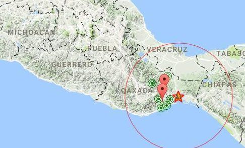 Sismo magnitud 6.1 con epicentro en Oaxaca Sismo magnitud 6.1 con epicentro en Oaxaca