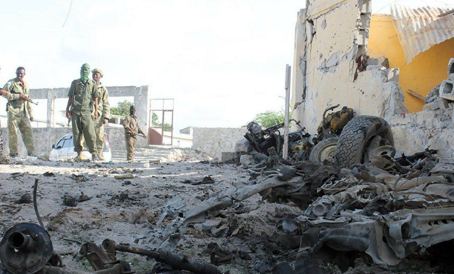 Atentado terrorista deja 26 militares muertos en Somalia Atentado terrorista deja 26 militares muertos en Somalia