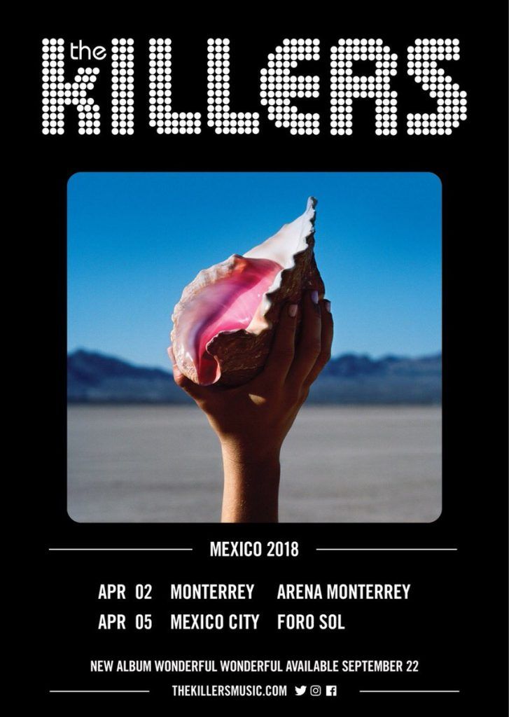 The Killers ofrecerán concierto en México - the-killers-727x1024