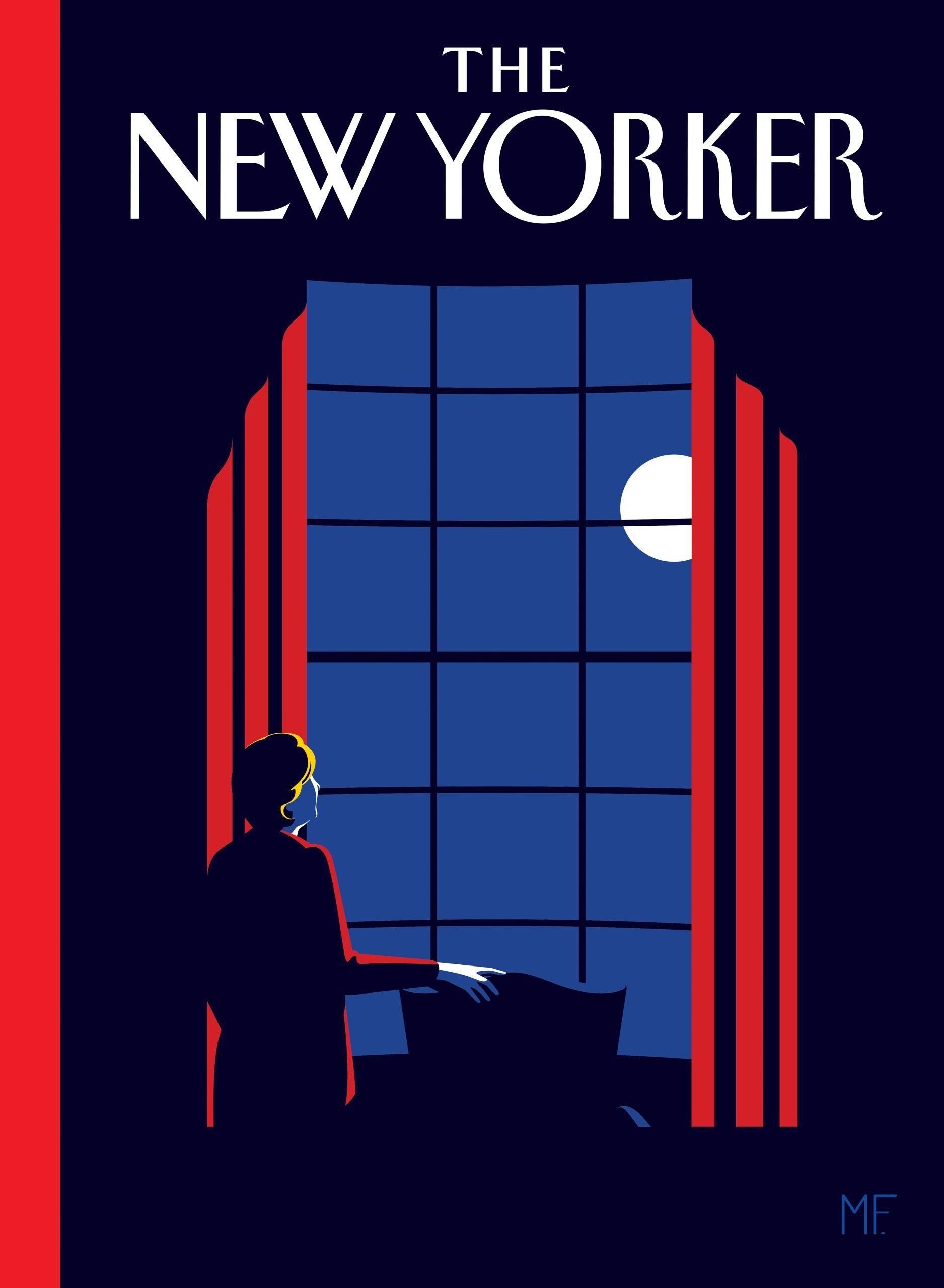 The New Yorker revela portada de Hillary Clinton ganadora en elecciones - the-new-yorker-a