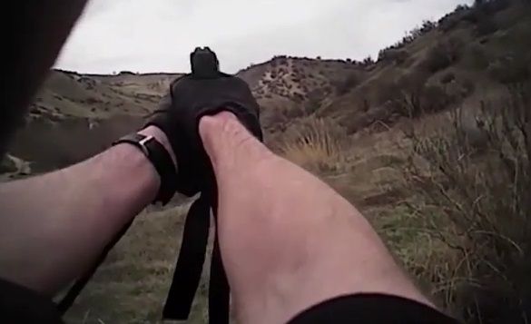 #Video Policías abaten a sujeto que mató a perro en Idaho