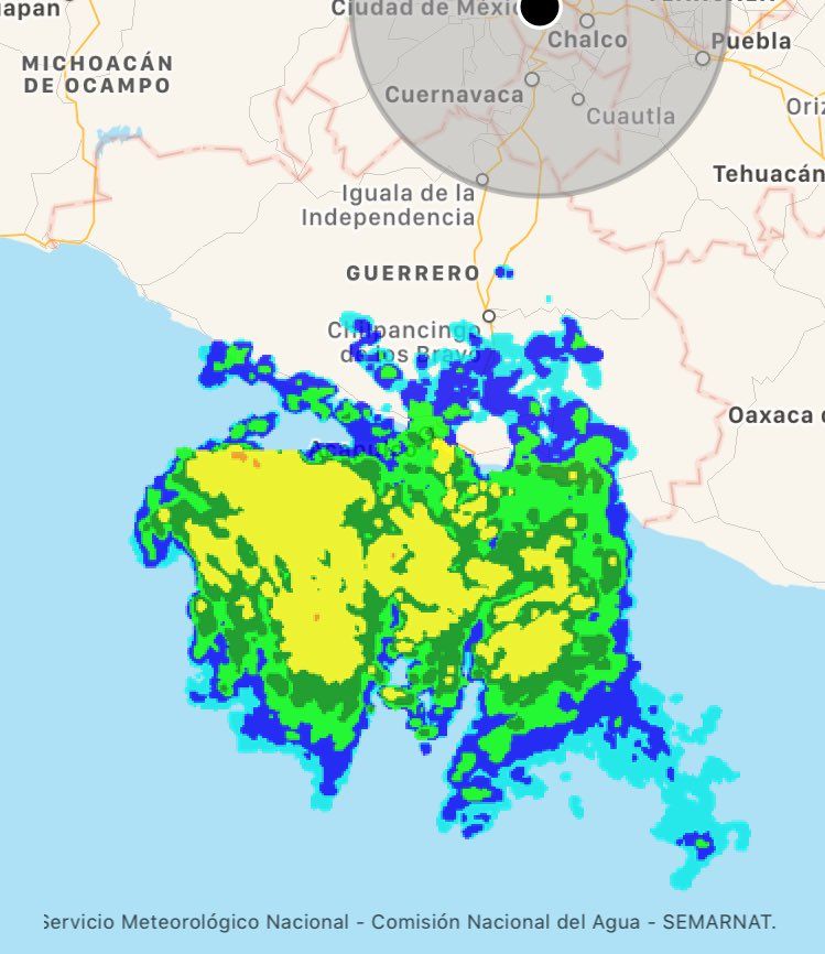 Se forma la tormenta tropical Max en el Pacífico - tormenta-max