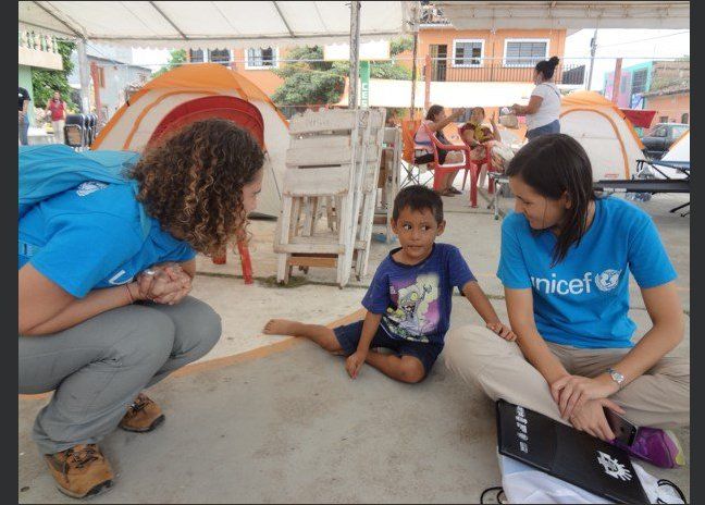 Unicef pide que 7 millones de niños estén en centro de la reconstrucción - unicef2