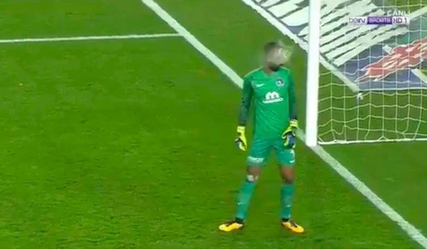 #Video Aficionados agreden a portero en futbol turco